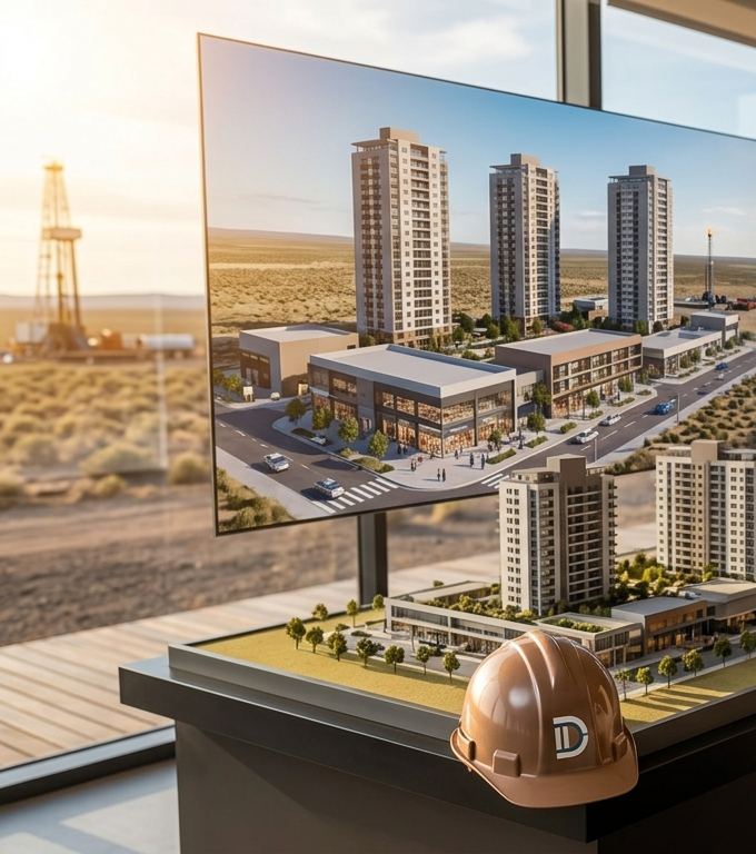 Render de desarrollo residencial